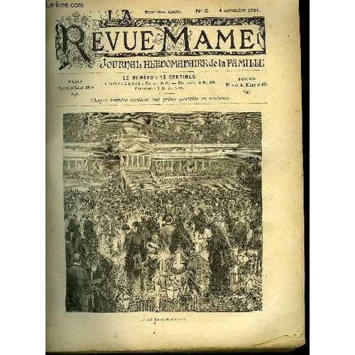 La Revue Mame N° 5 - La Toussaint Par Arthur Loth, Trémor Aux Mains Rouges -I (Suite) Par Henry De Brisay, Les Héros Oubliés (Suite) Par E. Dufour, Saint Hubert Par Oscar Havard, En Tunisie Par Gaston(...)