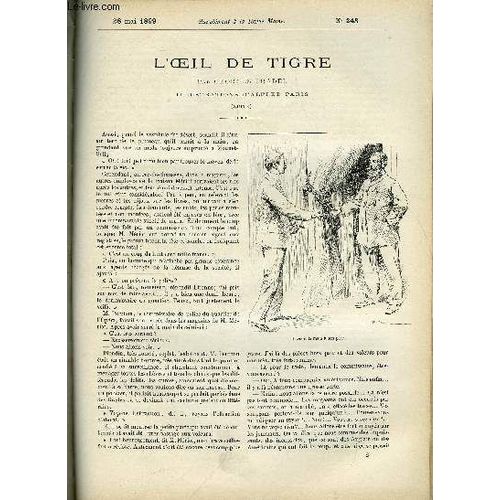 Supplement A La Revue Mame N° 243 - L Oeil De Tigre (Suite) Par Georges Pradel, Illustrations D Alfred Paris