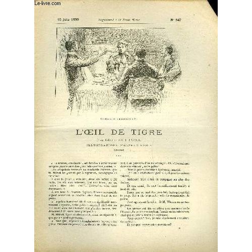 Supplement A La Revue Mame N° 247 - L Oeil De Tigre (Suite) Vi. Par Georges Pradel, Illustrations D Alfred Paris