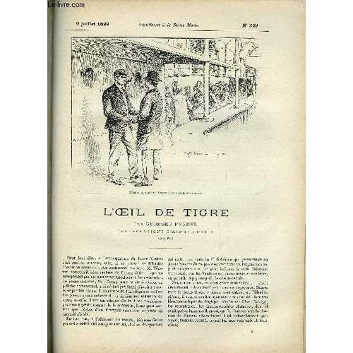 Supplement A La Revue Mame N° 249 - L Oeil De Tigre (Suite) V. Par Georges Pradel, Illustrations D Alfred Paris
