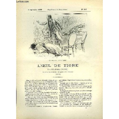 Supplement A La Revue Mame N° 257 - L Oeil De Tigre (Suite) Par Georges Pradel, Illustrations D Alfred Paris