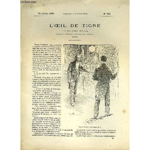 Supplement A La Revue Mame N° 264 - L Oeil De Tigre (Suite) Par Georges Pradel, Illustrations D Alfred Paris