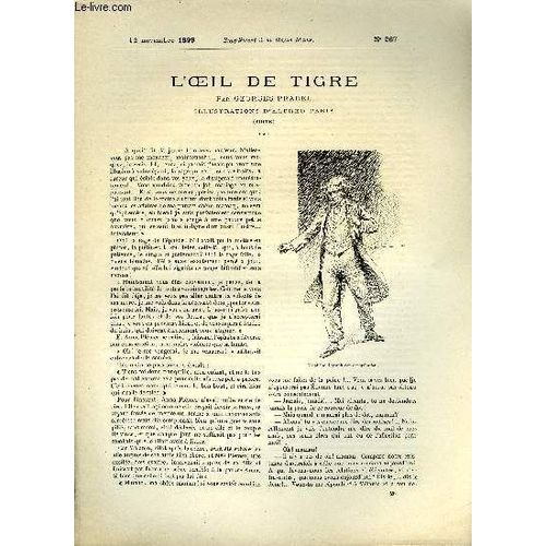 Supplement A La Revue Mame N° 267 - L Oeil De Tigre (Suite) Vii. Viii. Par Georges Pradel, Illustrations D Alfred Paris
