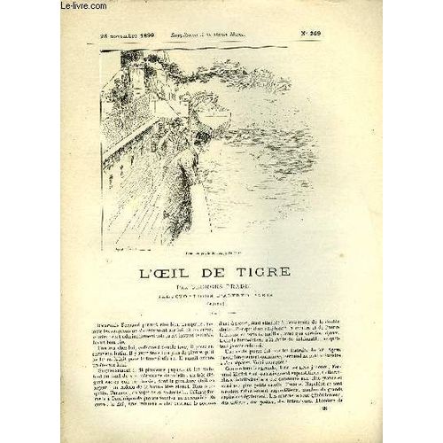 Supplement A La Revue Mame N° 269 - L Oeil De Tigre (Suite) Viii. Par Georges Pradel, Illustrations D Alfred Paris
