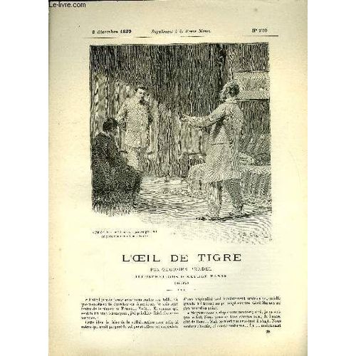 Supplement A La Revue Mame N° 270 - L Oeil De Tigre (Suite) Viii. Par Georges Pradel, Illustrations D Alfred Paris
