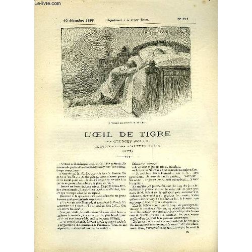 Supplement A La Revue Mame N° 271 - L Oeil De Tigre (Suite) Par Georges Pradel, Illustrations D Alfred Paris