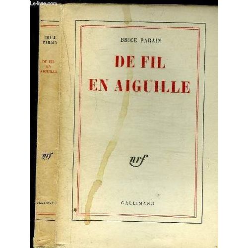 De Fil En Aiguille