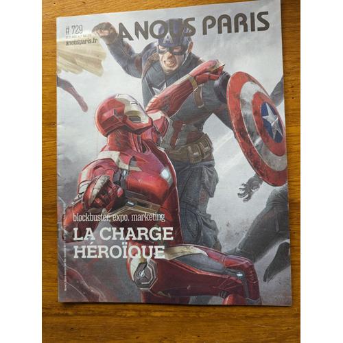 A Nous Paris 2016 Du 25/04-01/05/2016 Iron Man Captain America