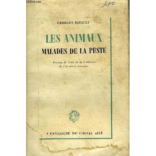 Les Animaux Malades De La Peste.