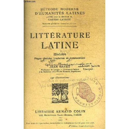 Litterature Latine