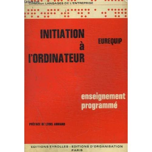 Initiation A L Ordinateur - Enseignement Programme