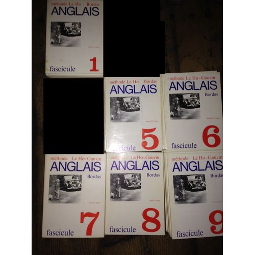 Fascicules Anglais Lot De 6 Numéros