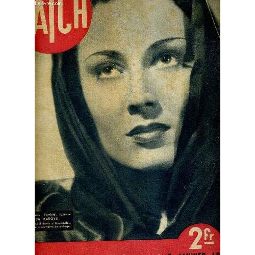 Match N° 27 - 5 Janvier 1939 - Les Contradictions Du Congrès Socialiste - Tunisie - 50 Ans Chez Maxim S - Mein Kampf, Par Adolf Hitler - Un Enfant Vient De Naitre - Le Dernier Film Natan, Un Roumain(...)