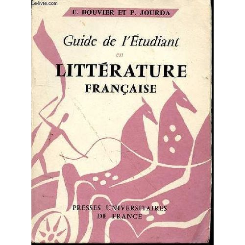Guide De L Etudiant En Litterature Francaise