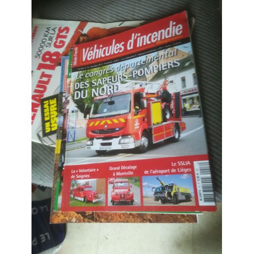 Vehicules D Incendie Magazine 16 De 2013 Riffaud,Pompe A Vapeur,Estafette Renault,Spsp88