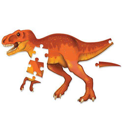 Learning Resources T-Rex Jumbo Dinosaur Floor Puzzle, 20 Pieces