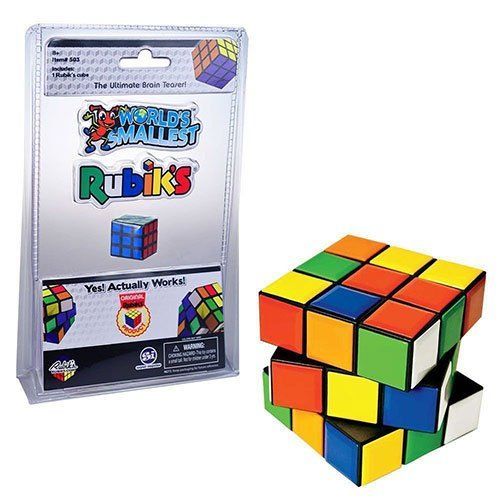 Rubiks Cube Miniature Edition- Pocket Sized 3d Puzzle