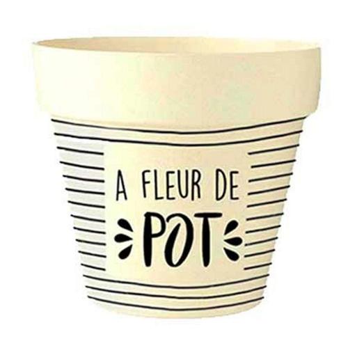 Pot De Fleur En Bambou Ø 18,5 Cm ? À Fleur De Pot