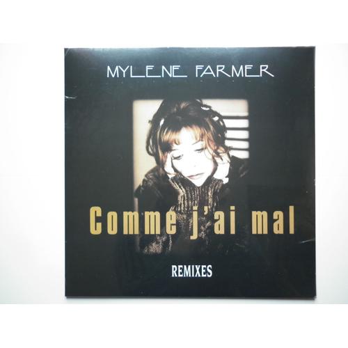 Mylene Farmer Maxi 45tours Vinyle Comme J'ai Mal Réédition