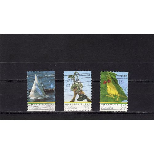 Timbres-Poste DAustralie (Sport Nautique)