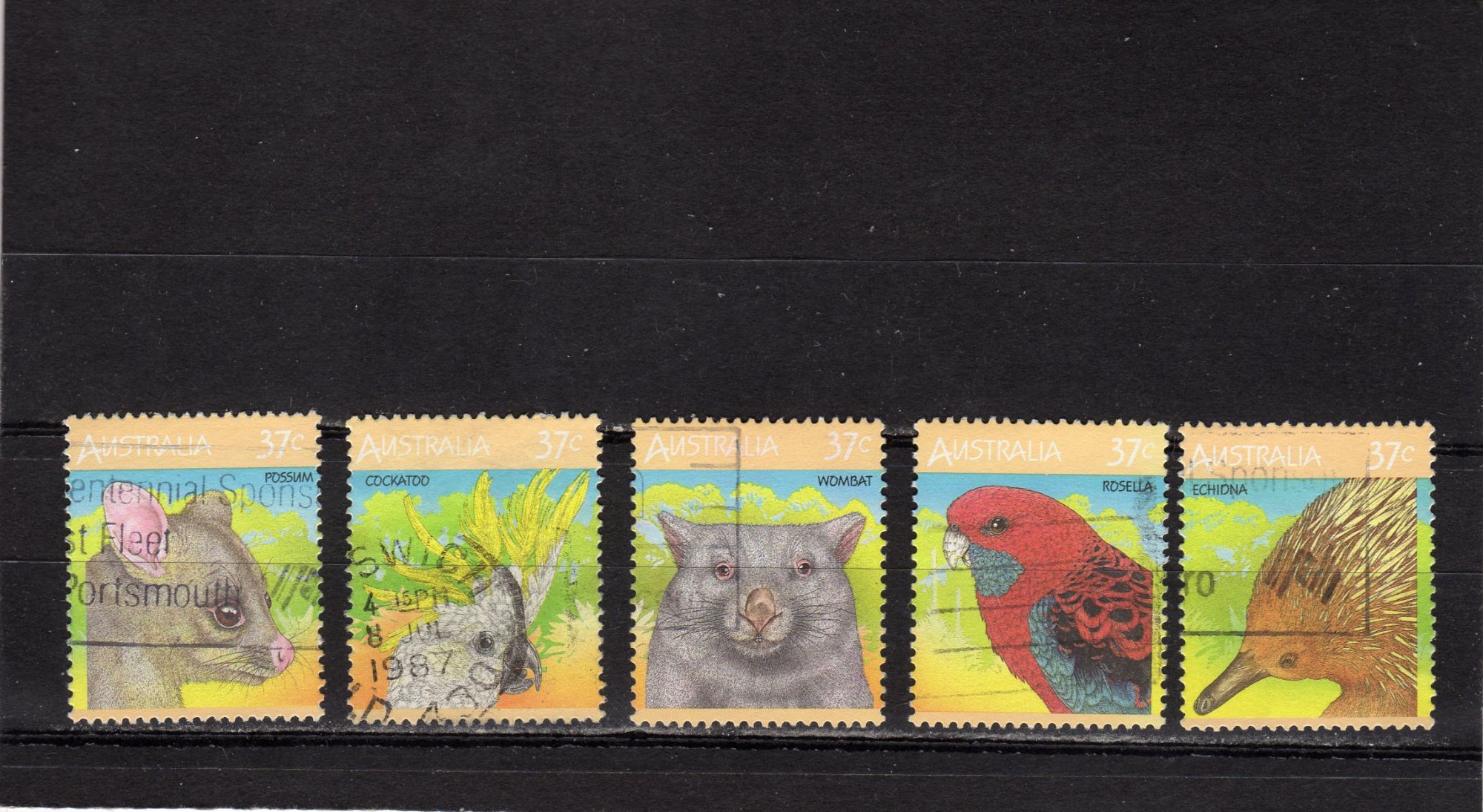 Timbres-Poste DAustralie (Faune Australienne)