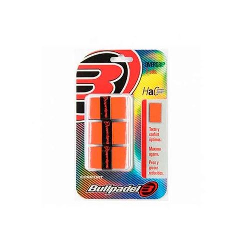 Accessoires: Overgrip Bullpadel 3 Unités Gb-1200 Orange-Taille-
