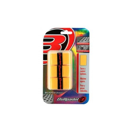 Accessoires: Overgrip Bullpadel 3 Unidades Gb-1201 Amarillo-Taille-