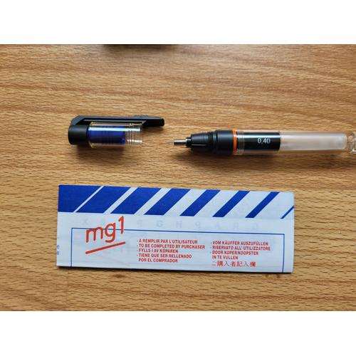 Mecanorma Graphoplex Mg1 Stylo Réf 3040 - 0.40 Mm / 1/2