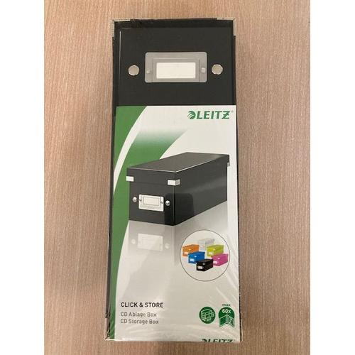 Boite Click Et Store Esselte Leitz 60410095 Noir