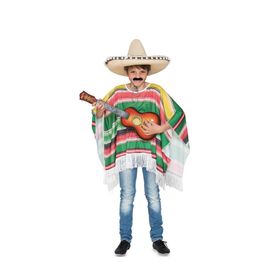 D?Guisement Poncho M?Xicain ? Rayures Pour Enfant (Taille Unique Enfants)