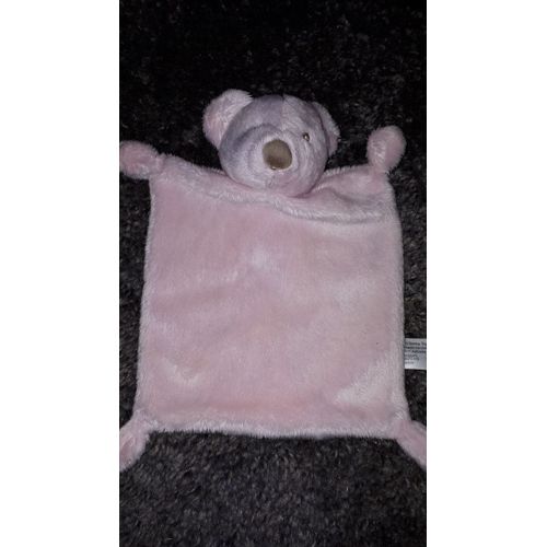 Doudou Ours Rose Pale Simba Toys Kiabi