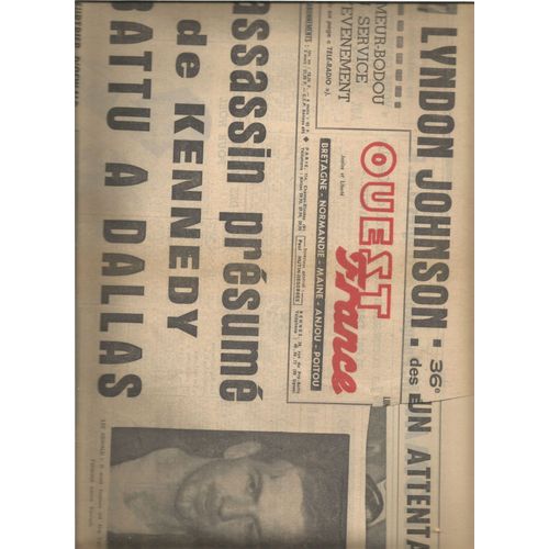 Ouest-France L'assassin De Kennedy Abattu À Dallas