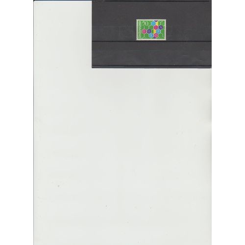 N° 333 Timbre Europa Liechtenstein Neuf* De 1960