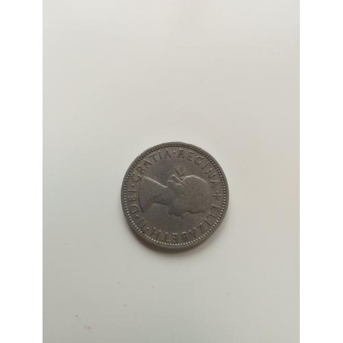 Piece De Two Shillings 1960