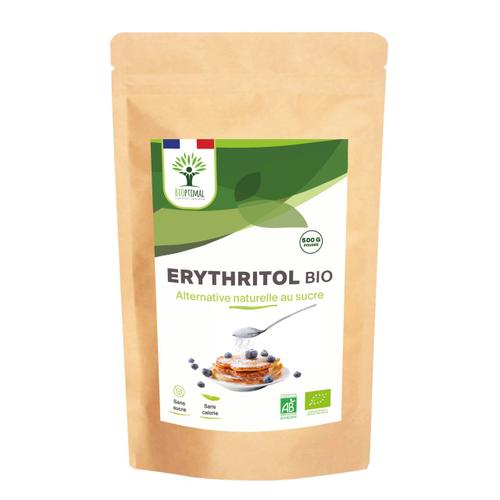 Erythritol Bio - Zéro Sucre Zéro Calorie - Poudre D'erythritol - Fort Pouvoir Sucrant - Alternative Naturelle - Pâtisserie - Conditionné En France - 500g