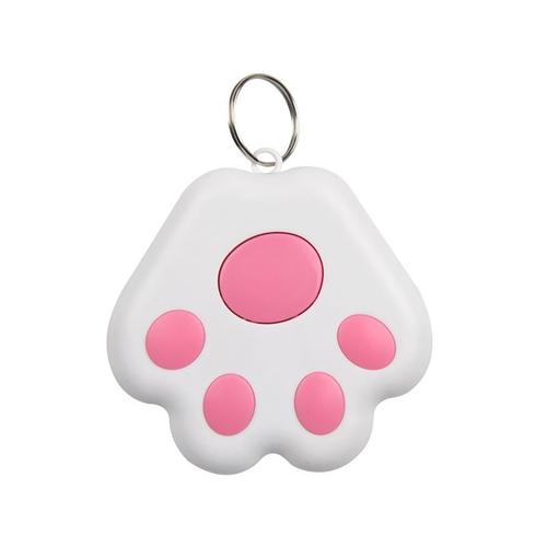 GPS Tracker, GPS Mini Tracker, portable Bluetooth Intelligent anti - Loss wireless device Detector Children's bag PET package pink MNS