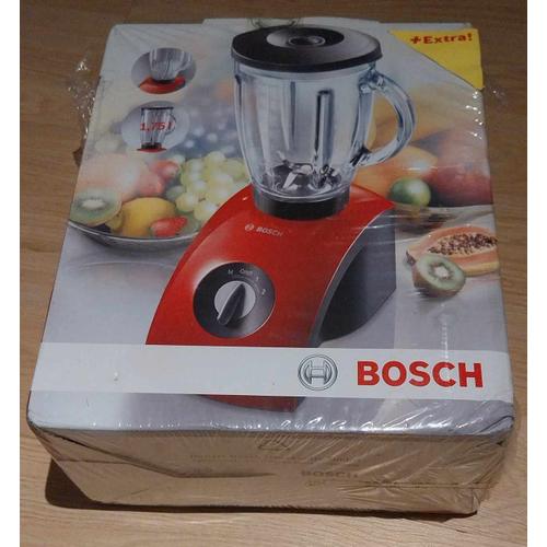 Bosch MMB 11R1 - Bol mixeur blender - 1.75 litres - 500 Watt - rouge