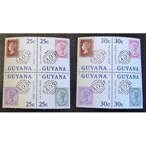 Guyana Neuf Y Et T N° 868 À 871 Et 873 À 876 Lot De 8 Timbres De 1983