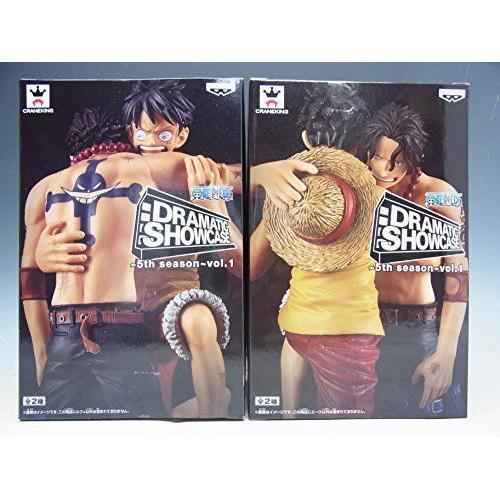 One Piece Dramatic Showcase 5th Season Vol.1 2figures Complete Set Banpresto Japan