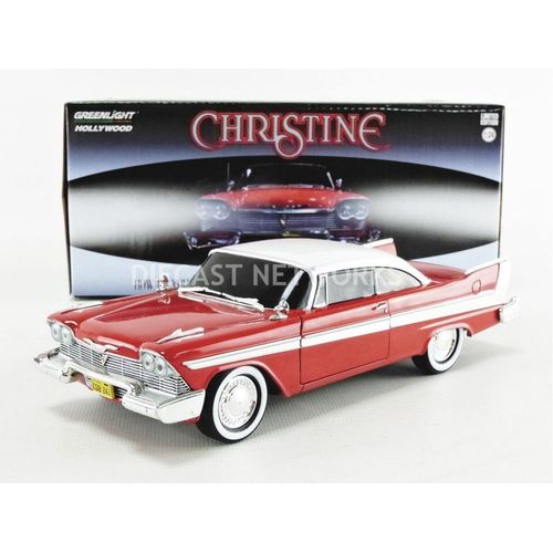 Greenlight Collectibles - 1/24 - Plymouth Fury Christine - Evil Version - 1958 - 84082-Greenlight
