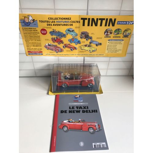 Voiture Tintin - Le Taxi De New Delhi-Hachette