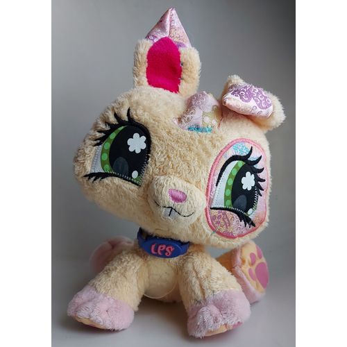 My Little Petshop - Peluche Doudou Lapin - Jaune Pale
