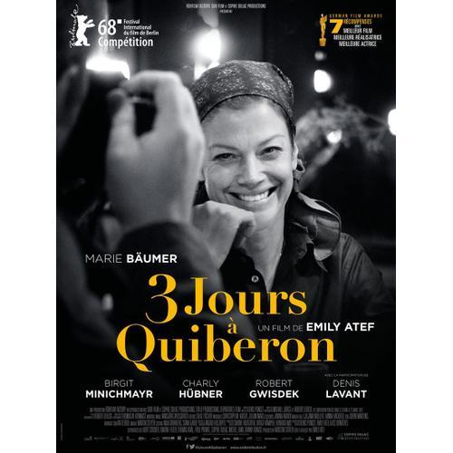 3 / Trois Jours À Quiberon - Véritable Affiche De Cinéma Pliée - Format 40x60 Cm - De Emily Atef Avec Marie Bäumer, Birgit Minichmayr, Charly Hübner - 2018