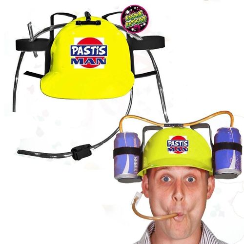 Casque Humoristique Anti-Soif  - Pastis Man