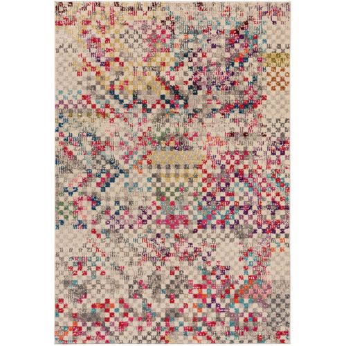 Tapis Vintage Casa Multicouleur 200x290 Cm - Tapis Poil Ras / Effet Usé
