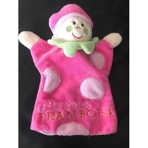Lutin Cmp Doudou Marionnette Rose Framboise