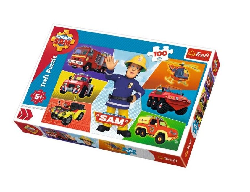 Puzzle 100 Pièces Fireman Sam