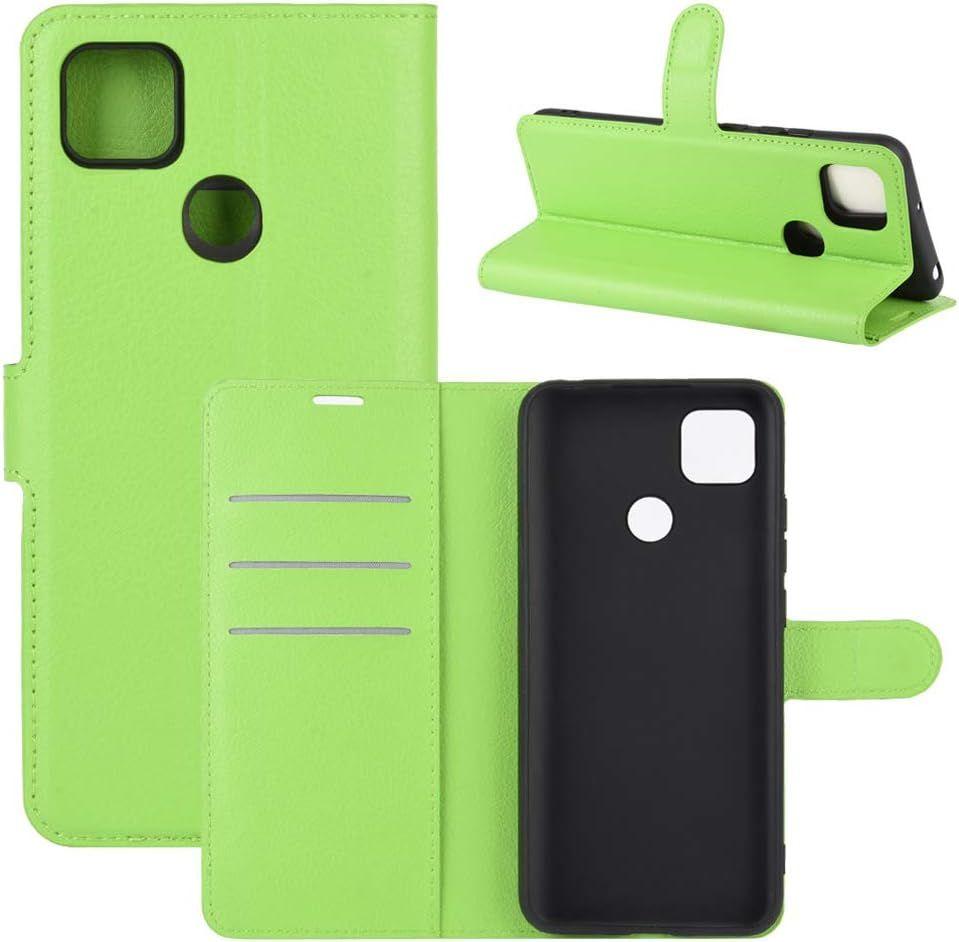 tui Pour Xiaomi Redmi 9c 6 53 Pouces Pu Cuir Housse Flip Co...