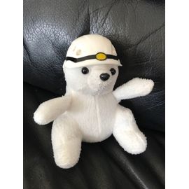 Doudou Peluche Ourson Pompier Lagardère 10cm 
