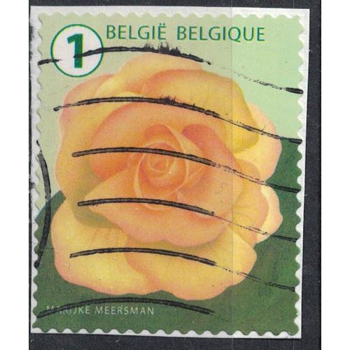 Belgique 2016 Oblitéré Used Flower Fleur Bégonia Su